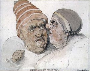 Tripe und Trollebobs von Thomas Rowlandson