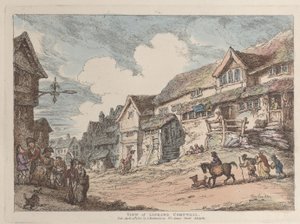 Ansicht von Liskard, Cornwall von Thomas Rowlandson