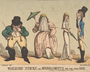 Spazierstöcke und Rundgänge für das Jahr 1801, 8. Mai 1801 von Thomas Rowlandson