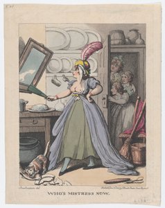 Wer ist jetzt die Herrin, 25. Juni 1802 von Thomas Rowlandson