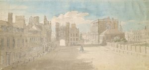 Whitehall, Holbein-Tor und Banketthaus rechts von Thomas Sandby