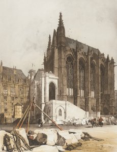 La Ste. Chapelle, Paris von Thomas Shotter Boys