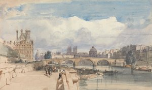 Le Pont Royal, Paris von Thomas Shotter Boys