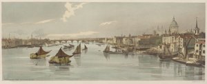 London wie es ist: Blackfriars, von der Southwark-Brücke aus
