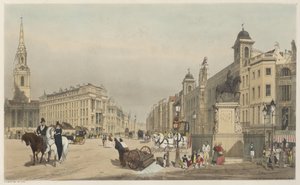 London wie es ist: Eingang zum Strand, von Charing Cross von Thomas Shotter Boys