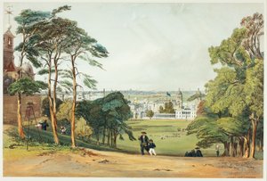 London, von Greenwich, Platte fünf aus Original Views of London as It Is