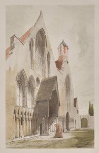 Malerische Architektur in Paris, Gent, Antwerpen, Rouen: Hospice des Vieillards, Gent, Belgien