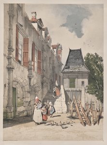Malerische Architektur in Paris, Gent, Antwerpen, Rouen: L