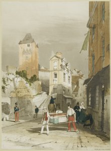 Malerische Architektur in Paris, Gent, Antwerpen, Rouen usw.