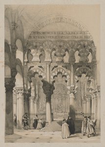 Malerische Skizzen in Spanien: Die Moschee, Cordova