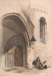 Titelseite eines Satzes Lithographien von London