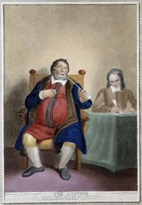 Die Gerechtigkeit - in „Die 7 Lebensalter des Menschen“ von Shakespeare, ill. von W. Broniley, London