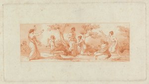 [Eines von] Zwei Alben, insgesamt 213 Zeichnungen von Stothard für Buchillustrationen von Thomas Stothard