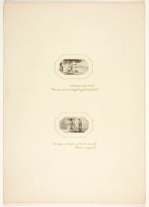 Studie für eine Tafel aus „The Task“ von Thomas Stothard