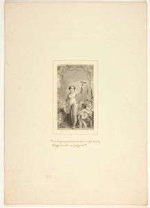 Studie für eine Tafel aus The Task von Thomas Stothard