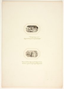 Studie für eine Tafel aus The Task von Thomas Stothard