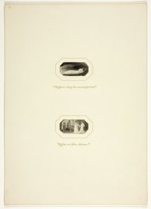 Studie für eine Platte aus The Triumphs of Temper, im Royal Engagements Pocket Book von 1796 von Thomas Stothard