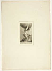 Studie für eine Platte aus Die Triumphe der Mäßigung, im Royal Engagements Pocket Book von 1796