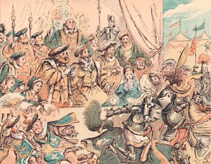 Das Feld der Goldenen Tücher, um 1884 von Thomas Strong Seccombe
