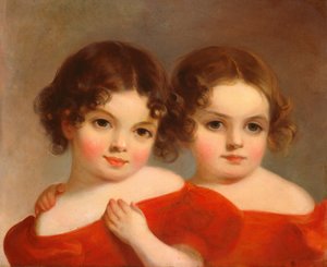 Die Leland-Schwestern, ca. 1830 von Thomas Sully