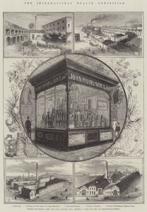 Die Internationale Gesundheitsausstellung, Konserven, Armee- und Marine-Rationen, etc., Messers J Moir und Sohn, 148, Leadenhall-Straße