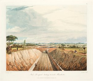 In der Nähe von Liverpool, Blick Richtung Manchester, 1831