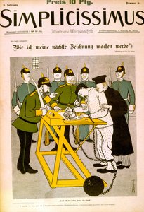Zensur der deutschen Presse von Thomas Theodor Heine