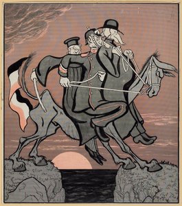 Wir werden zuviel regiert; Simplicissimus V/3, 1900