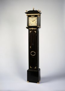 Charles II römische Schlaguhr mit Monatslauf von Thomas Tompion