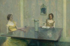 Eine Lesung, 1897 von Thomas Wilmer Dewing