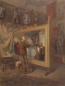 Der Geschichtsmaler, ein Selbstporträt