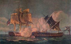 Eroberung der Forte von Thomas Whitcombe