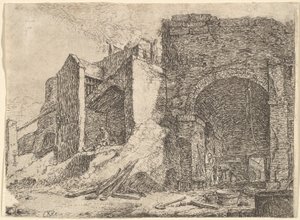 Die Schmiede, 17. Jahrhundert von Thomas Wijck