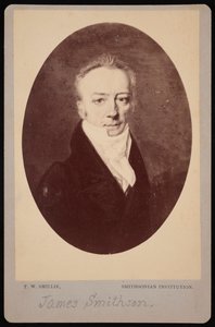 Porträt von James Smithson 1765-1829