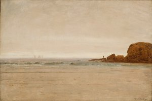 Strand und Felsen 1870 von Thomas Worthington Whittredge