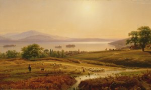 Morgen am Lago Maggiore, 1860
