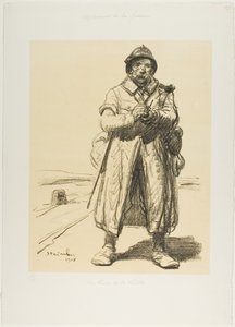 Ein Veteran der Alten Garde von Théophile Alexandre Pierre Steinlen
