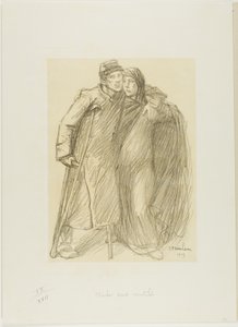 Den Verwundeten helfen von Théophile Alexandre Pierre Steinlen