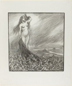 Hommage an Zola von Théophile Alexandre Pierre Steinlen