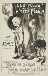 Die armen kleinen Jungen von Théophile Alexandre Pierre Steinlen
