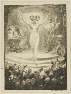 Programm für eine Matinée im Trocadéro von Théophile Alexandre Pierre Steinlen