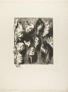 Zehn Morde für einen Penny von Théophile Alexandre Pierre Steinlen