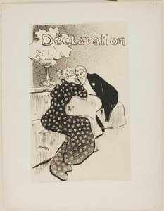 Die Erklärung von Théophile Alexandre Pierre Steinlen