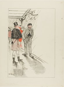 Landstreicher von Paris von Théophile Alexandre Pierre Steinlen