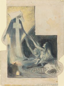 Der Tod der Armen - Baudelaire, 1894 von Théophile Alexandre Steinlen
