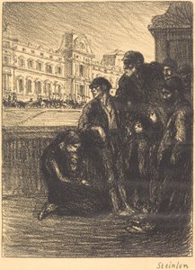 Elend und Pracht (Misere et splendeur) von Théophile Alexandre Steinlen
