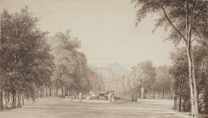 Aus der Villa Reale (jetzt Villa Nazionale) bei Neapel von Thorald Brendstrup