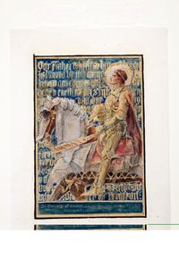 Cartoon für das Vaterunser, Skizze für Mosaiktafel, Ernest Whitehouse Memorial, ca. 1896 von Tiffany and Company Tiffany and Company