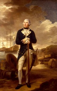 Konteradmiral Richard Kempenfelt (1718-1782) von Tilly Kettle
