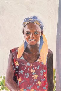 Madagassisches Mädchen, 1989
